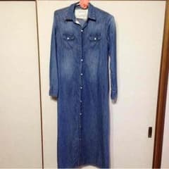 ロングデニムワンピース【tukav様専用】のサムネイル
