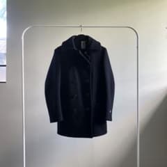 ORCIVAL ネイビー ウール ピーコート 美品】orcival オーシバル ダブル ピーコート ウールコート ネイビー M