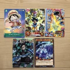 最強ジャンプ6月号付録　カード5枚セットのサムネイル