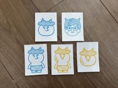 安*本様 ONICHA限定ステッカー 全5枚セットのサムネイル