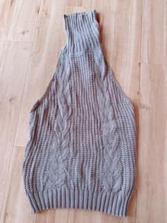 【1/31まで値下げ中】童貞を殺すセーター 背中見せ 開き ノースリーブのサムネイル