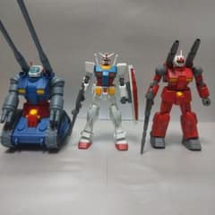 【塗装済み完成品３体セット】EG ガンダム・HG ガンキャノン・HG ガンタンク 塗装済み完成品3体セット】EG ガンダム・HG ガンキャノン・HG