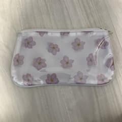 桜の花柄透明ポーチのサムネイル