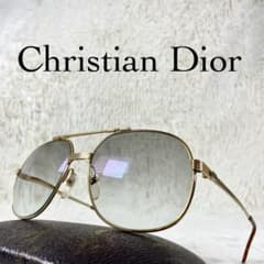 70sChristian Dior ビンテージサングラス 2487 ツーブリッジ - メルカリ