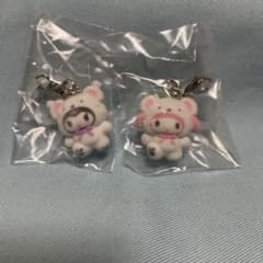サンリオ　めじるしアクセサリー　ふわふわスノー　クロミ　マイメロディのサムネイル