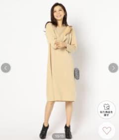 【NOLLEY'S】バックパール　ミラノリブワンピースのサムネイル