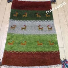 SALE ペルシャ絨毯　ギャッベ 新品 73x48cm Persia Gabbe SALE ペルシャ絨毯 ギャッベ 新品 73x48cm Persia Gabbe - メルカリ
