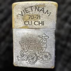 70s⭕️】zippo ベトナム戦争 ジャンク品 - メルカリ