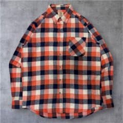 OLD MILLS チェック柄 長袖シャツ ボタンダウンのサムネイル