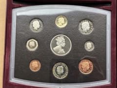 2002年 イギリス エリザベス女王2世 即位50周年記念 プルーフコイン