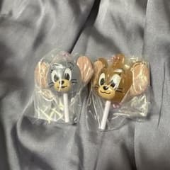 の*ん様 TOM and JERRY カラフルキャンディチャーム 2個　トムとジのサムネイル