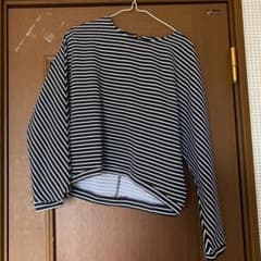 ボーダーカットソー 長袖のサムネイル
