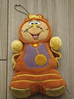 美女と野獣 コグスワース ぬいぐるみバッジ 東京ディズニーリゾートのサムネイル