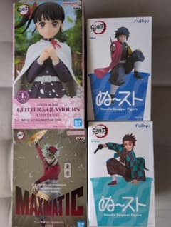 鬼滅の刃 フィギュア 4種セットのサムネイル