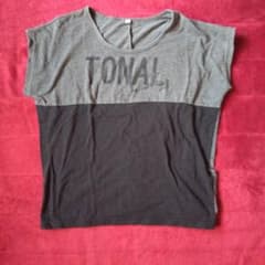 TONAL 半袖 Tシャツ バイカラーのサムネイル