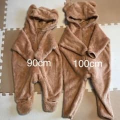 くまさんカバーオール 100cm・90cm まとめ売りのサムネイル