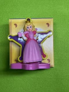 ハッピーセット マリオ ピーチ姫 立体フィギュア キーホルダー ピーチ おもちゃ