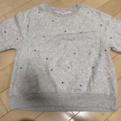 OLD NAVY 星柄刺繍 スウェット グレー Lのサムネイル
