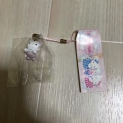292 ハローキティ ストラップ 根付け ご当地 KITTY&MIMMY ベビー