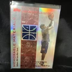 topps ALLEN IVERSON 50枚限定ジャージカードのサムネイル
