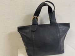 稀少ネイビーCOACH オールドコーチ レザートート4133のサムネイル