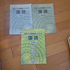 高校入試問題集 Junior 国語 3冊セットのサムネイル