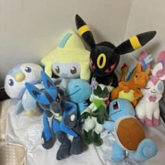 포켓몬 9개 포장 브래키 & 리자돈 & 루카리오 & 닌피아 등