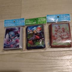 ポケカスリーブ3種セットのサムネイル