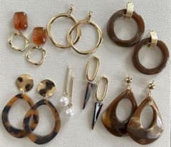 ハンドメイドピアスセット　まとめ売りのサムネイル