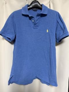 く*と様 Polo by Ralph Lauren スカイブルー ポロシャツ Sのサムネイル