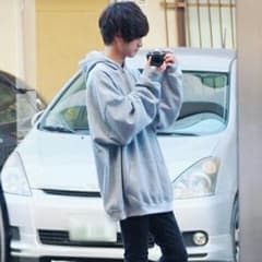 げんじさん着用 MEMENTISM オーバーサイズ ビックパーカーのサムネイル