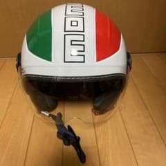 イタリア国旗デザイン ジェットヘルメット - メルカリ