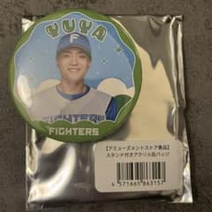 郡司裕也 日本ハムファイターズ スタンド付きアクリル缶バッジのサムネイル