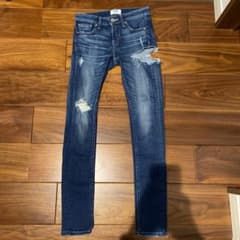 GYDA デニム　スキニー　SIDE RIPPED スキニーデニムパンツ　Mのサムネイル