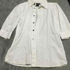 編み込み七分袖シャツのサムネイル