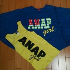 気まぐれsale！早い者勝ち！ANAP girl 2点セット ダンス着にものサムネイル