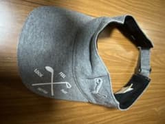 PUMA ゴルフ サンバイザー グレーのサムネイル