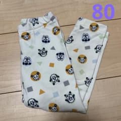 いないいないばあフリースレギンスパンツ80のサムネイル