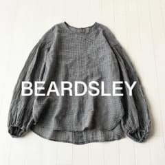 極美品BEARDSLEY麻混ギンガムチェックブラウス 2.2万 - メルカリ