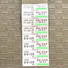 □東京テアトル 株主優待券 8枚 男性名義□ - メルカリ