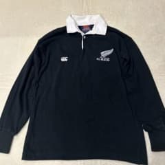 90sオールブラックスALL BLACKS ラグビージャージ　カンタベリー