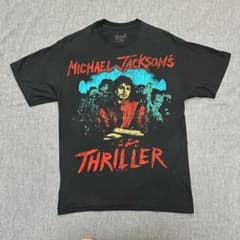 マイケル・ジャクソン Thriller Tシャツ コピーライト入り オフィシャルのサムネイル