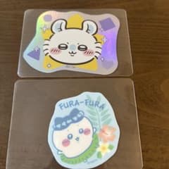ちいかわ　スッテッカー　モモンガ・ハチワレ　2枚セットのサムネイル