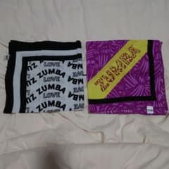 ZUMBA バンダナ 2点セット 正規品 未使用のサムネイル