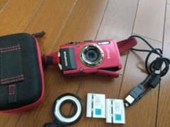 OLYMPUS デジタルカメラ STYLUS TG-3 Tough レッドのサムネイル