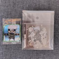 NARUTO疾風伝 ウエハースシール・ステッカー付き はたけカカシ 2種セット✨のサムネイル