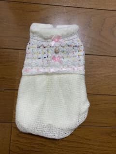 新品未使用モコモコリボンお洋服　【２号】のサムネイル