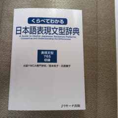 くらべてわかる日本語表現文型辞典のサムネイル