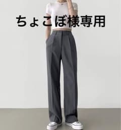 ハイウエストスラックスパンツのサムネイル