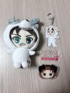 進撃の巨人 あにまるっこ ぬいぐるみ アクキー アクリルバッジ えれわんのサムネイル